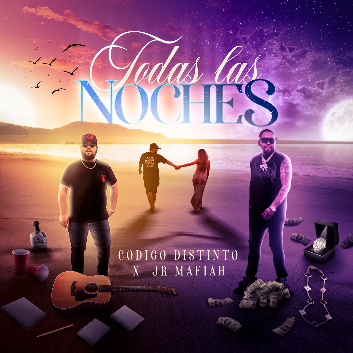 Todas las Noches - Single by Código Distinto & Jr Mafiah album cover