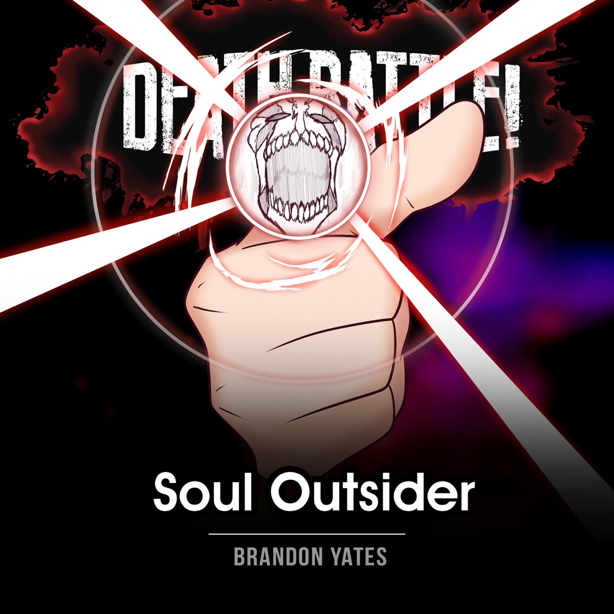 Death Battle: Soul Outsider - Single by Brandon Yates album cover
