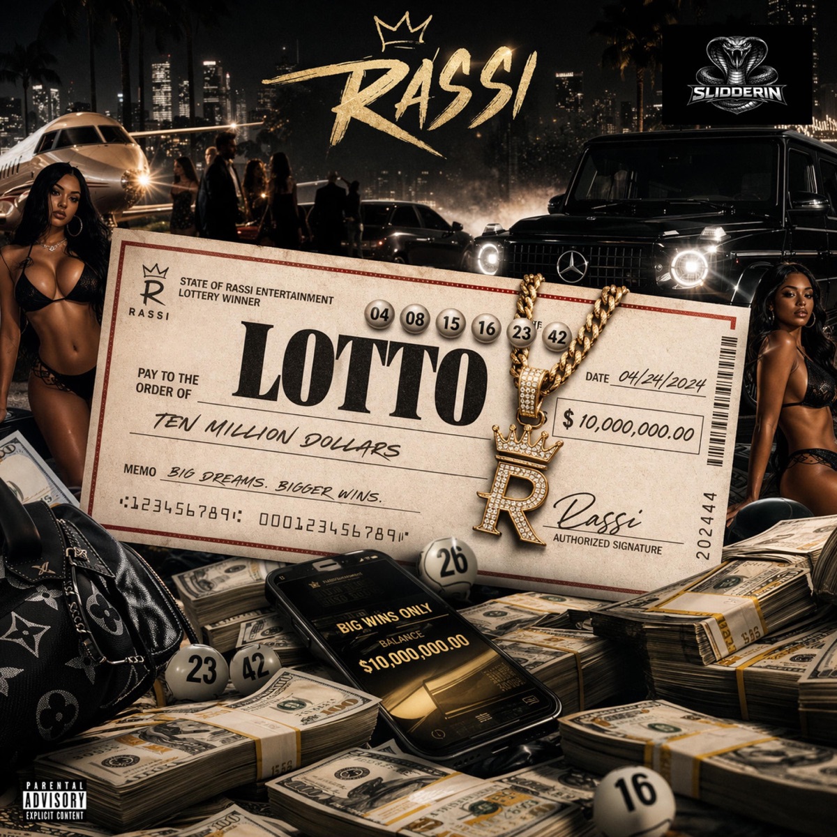 LOTTO (Money) - Single by Rassi album cover