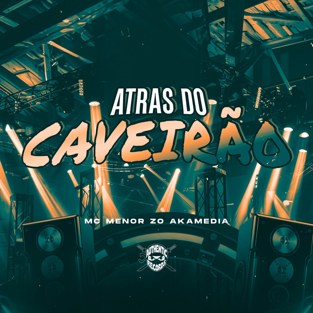 Atras do Caveirão - Single by MC MENOR ZO album cover