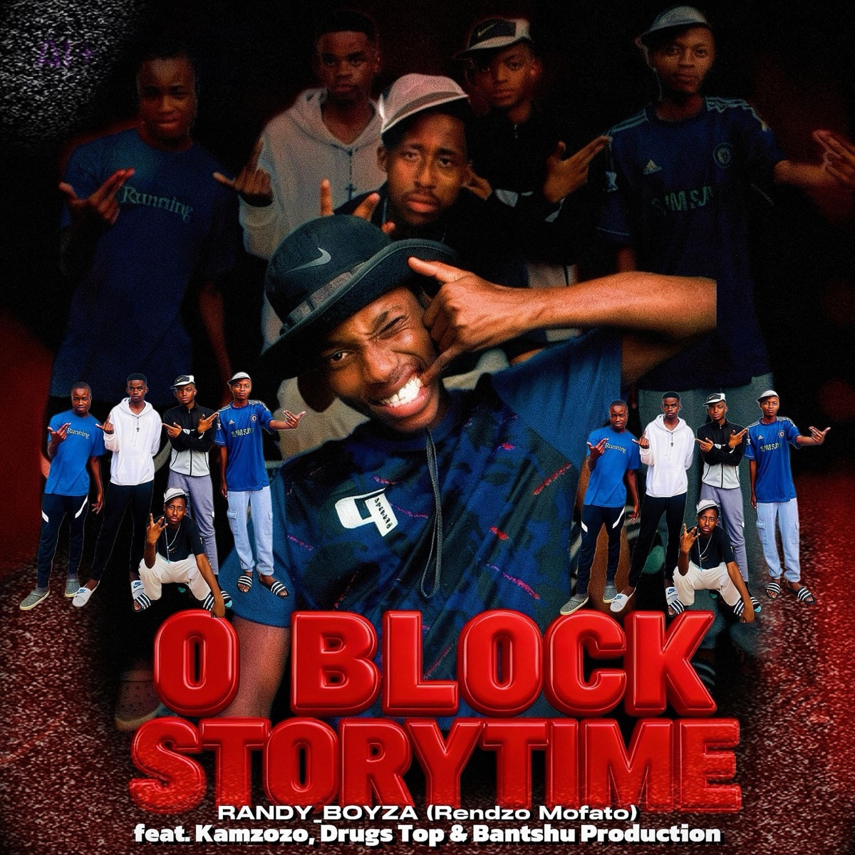 O Block StoryTime (feat. Kamzozo, DrugsTop & Bantshu Production) - Single by Randy_Boyza album cover