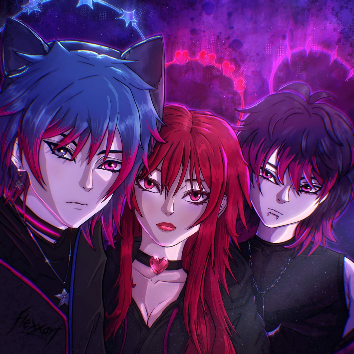 FOR YOU! (w/xaduma) [feat. 5GSWAG] - Single by 4EXIT!, llumyr4 & xaduma album cover