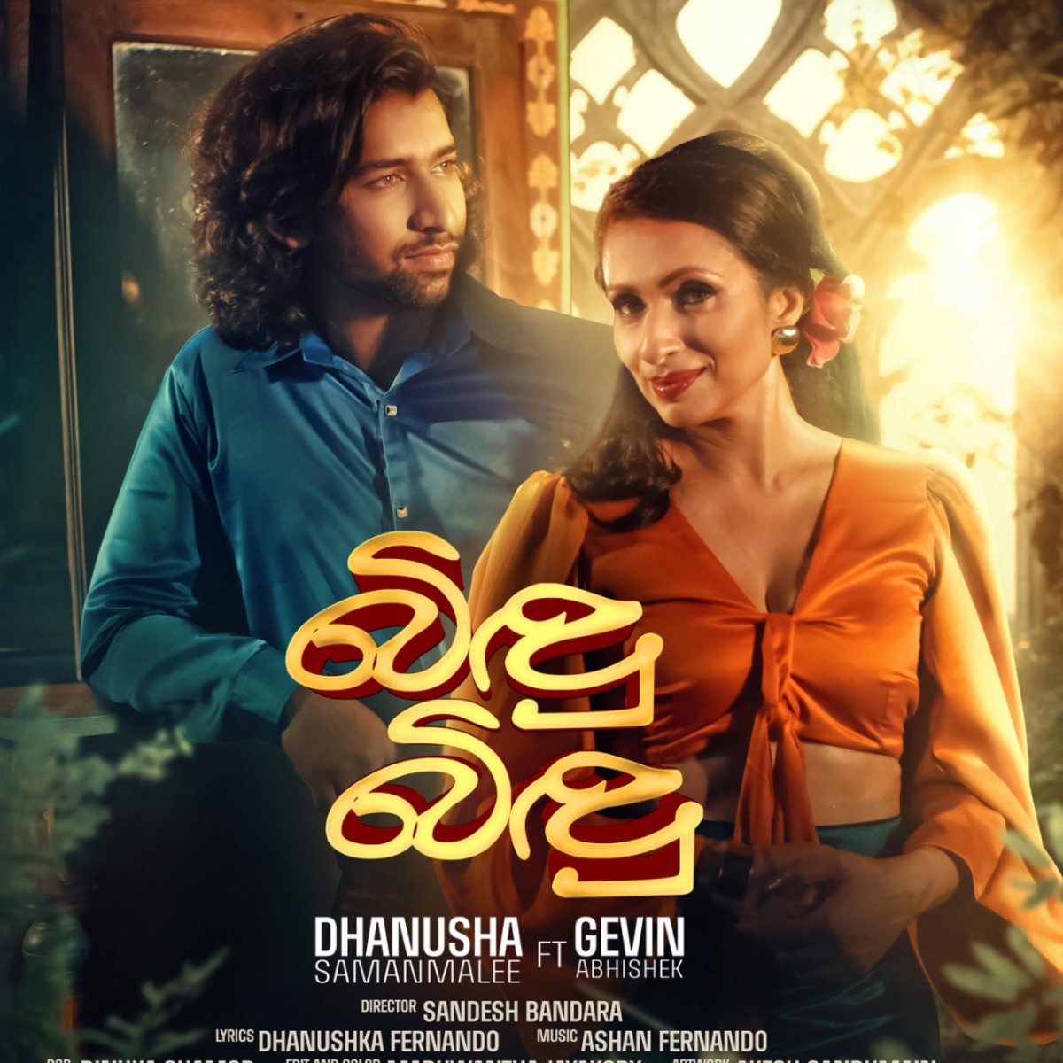 Bindu Bindu (feat. Dhanusha Samanmalee, Gevin Abhishek & Ashan Fernando) - Single by Dhanushka Fernando album cover