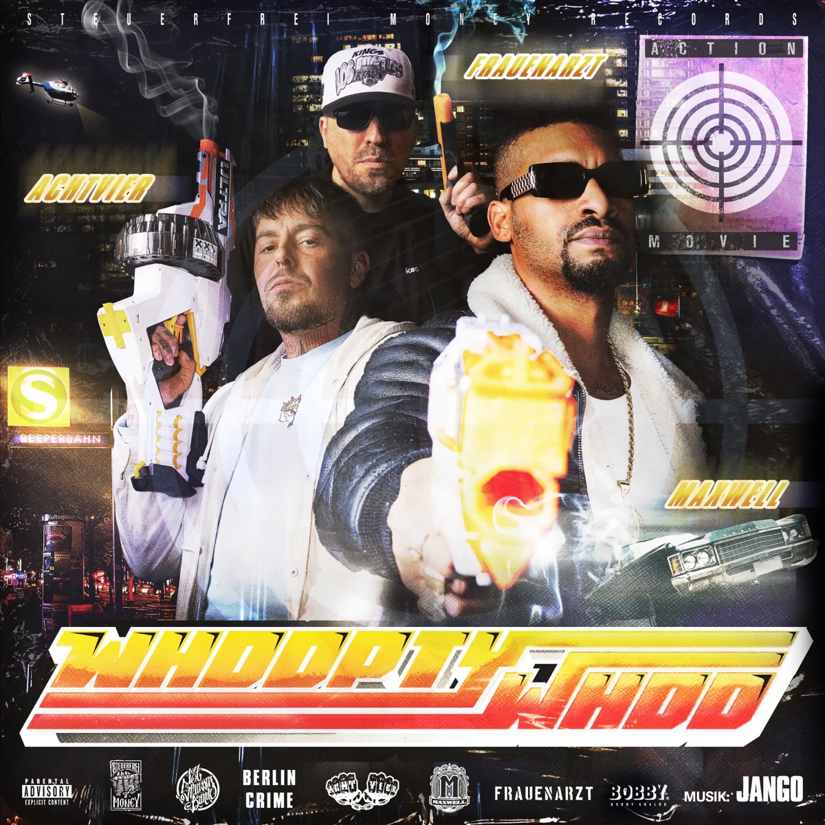 Whoopty Whoo - Single by AchtVier, Frauenarzt & Maxwell album cover