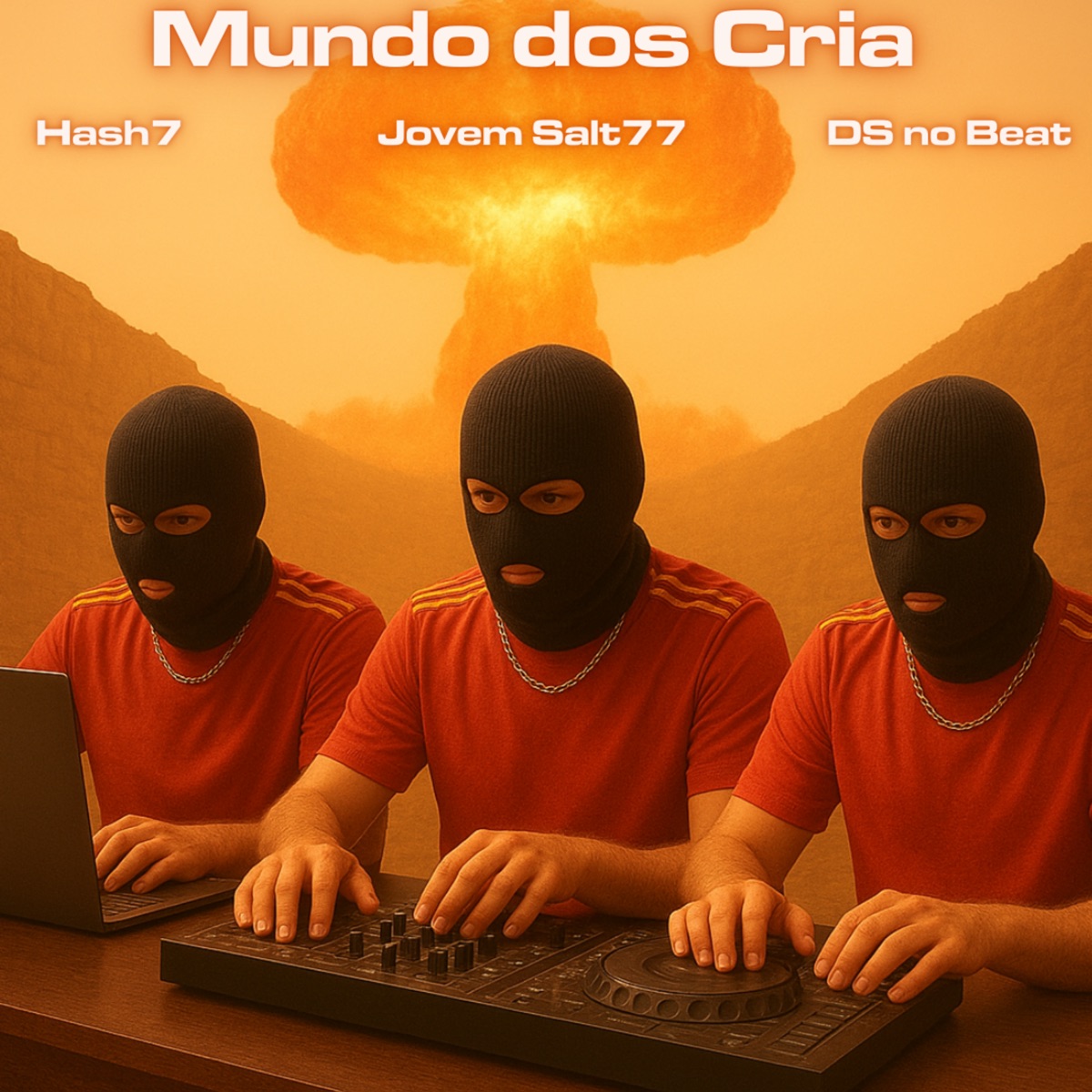 Mundo dos Cria - EP by Jovem Salt77, hash7, DS no Beat & Caio Stone album cover