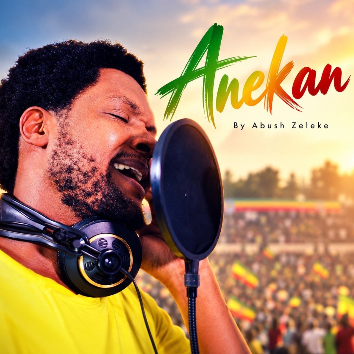 Anekan - Single by Abush Zeleke album cover