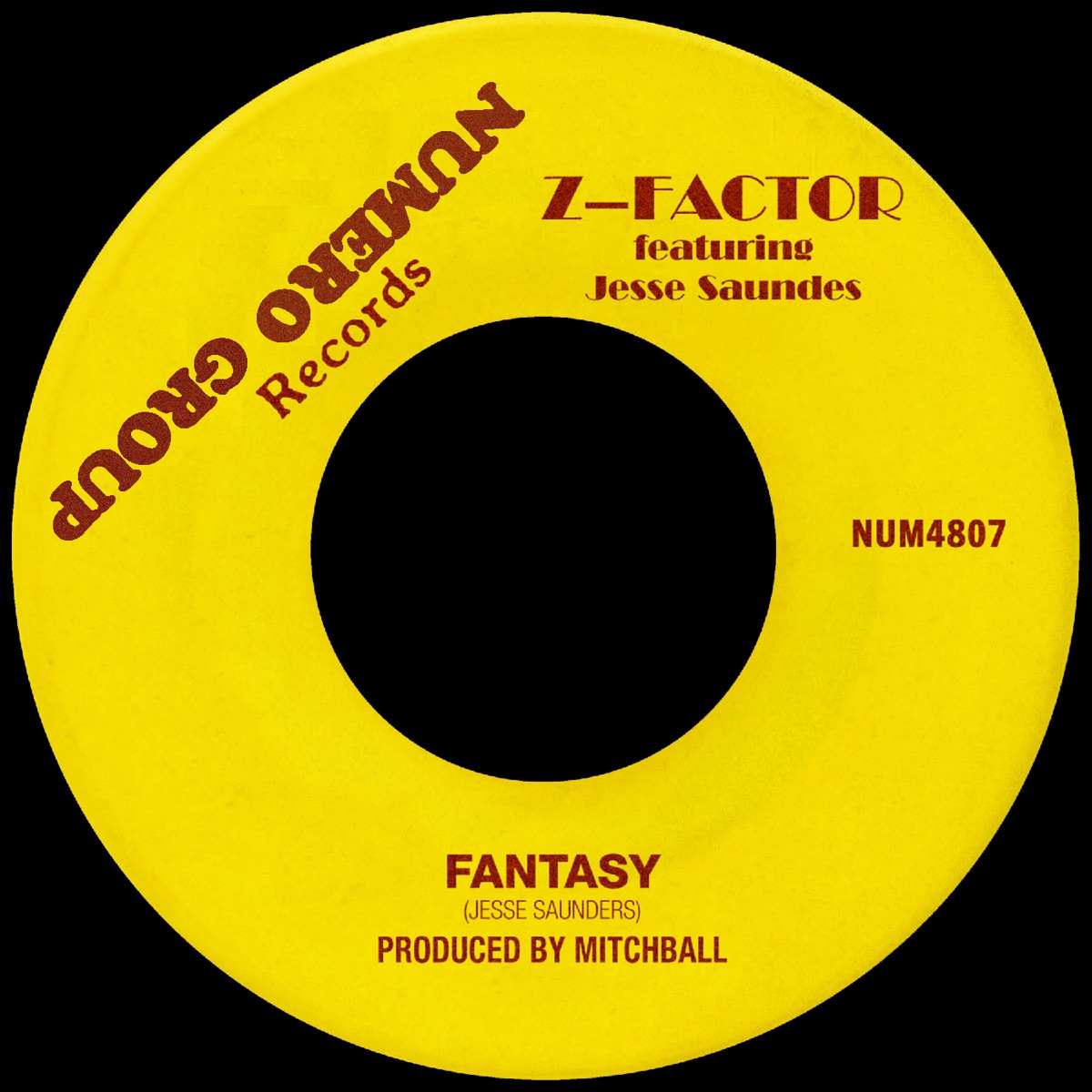Fantasy - Single by Z-Factor & Jesse Saunders album cover