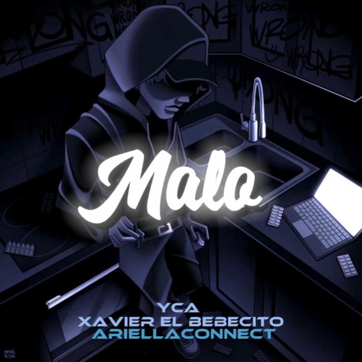 Malo - Single by Ariellaconnect1, YCA & Xavier El BEBECITO album cover