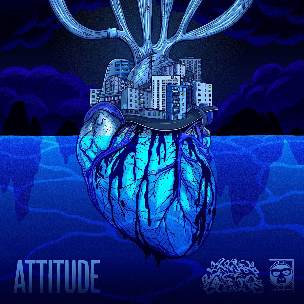 Attitude (feat. ClubSmokas) - Single by LosMigol album cover
