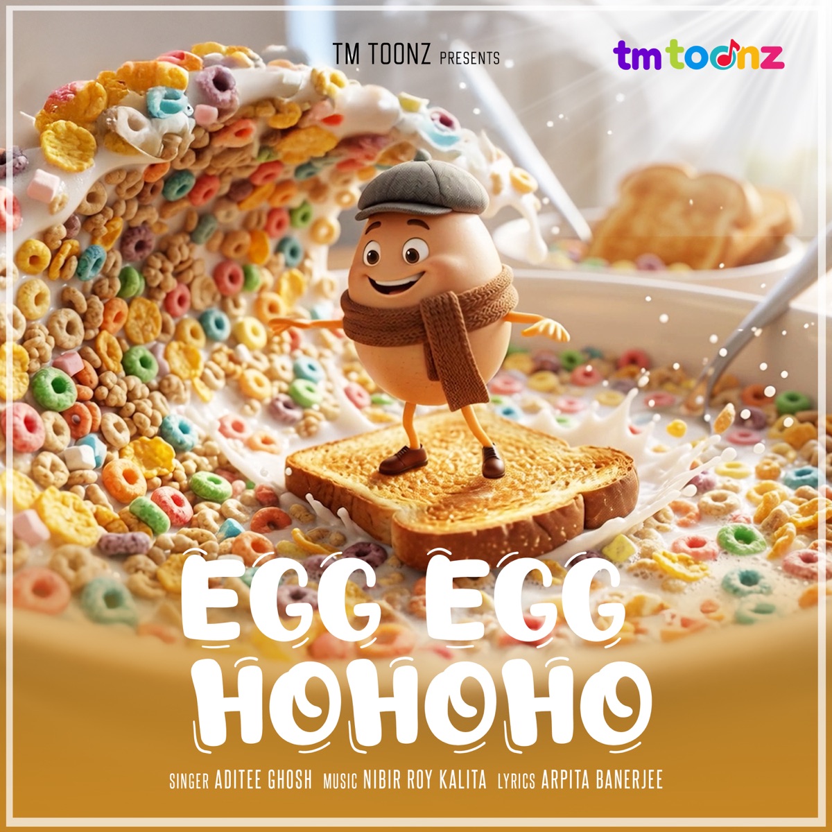 Egg Egg Hohoho - Single by Nibir Roy Kalita, Arpita Banerjee & Aditee Ghosh album cover