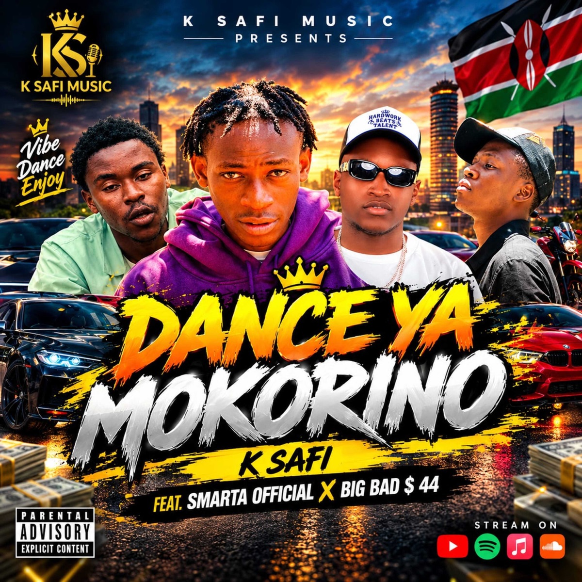 Dance ya Mokorino (feat. Smarta Official, Big Bad & Mculture 44) - Single by K Safi album cover