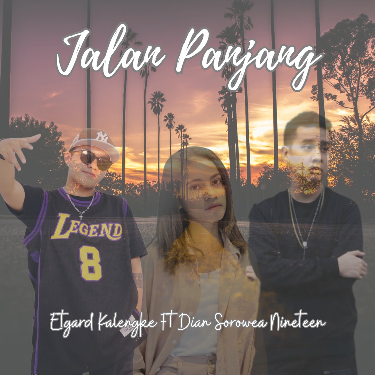 Jalan Panjang (feat. Dian Sorowea & Nineteen) - Single by Etgard Kalengke album cover