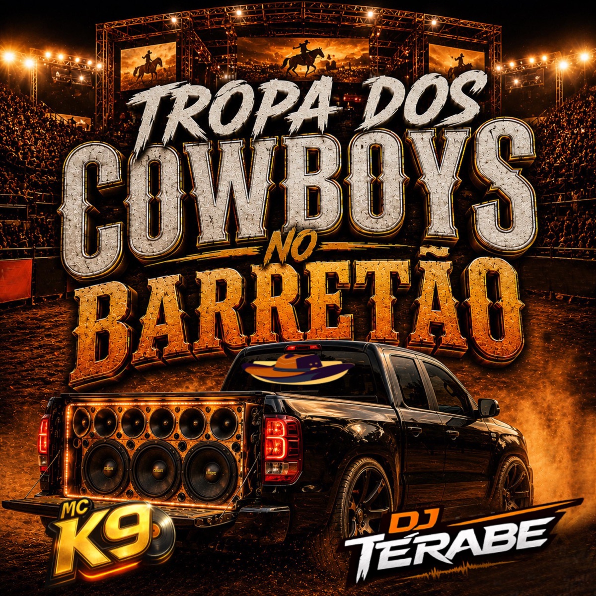 Tropa dos Cowboys no BARRETÃO (feat. MC K9) - Single by DJ Térabe album cover