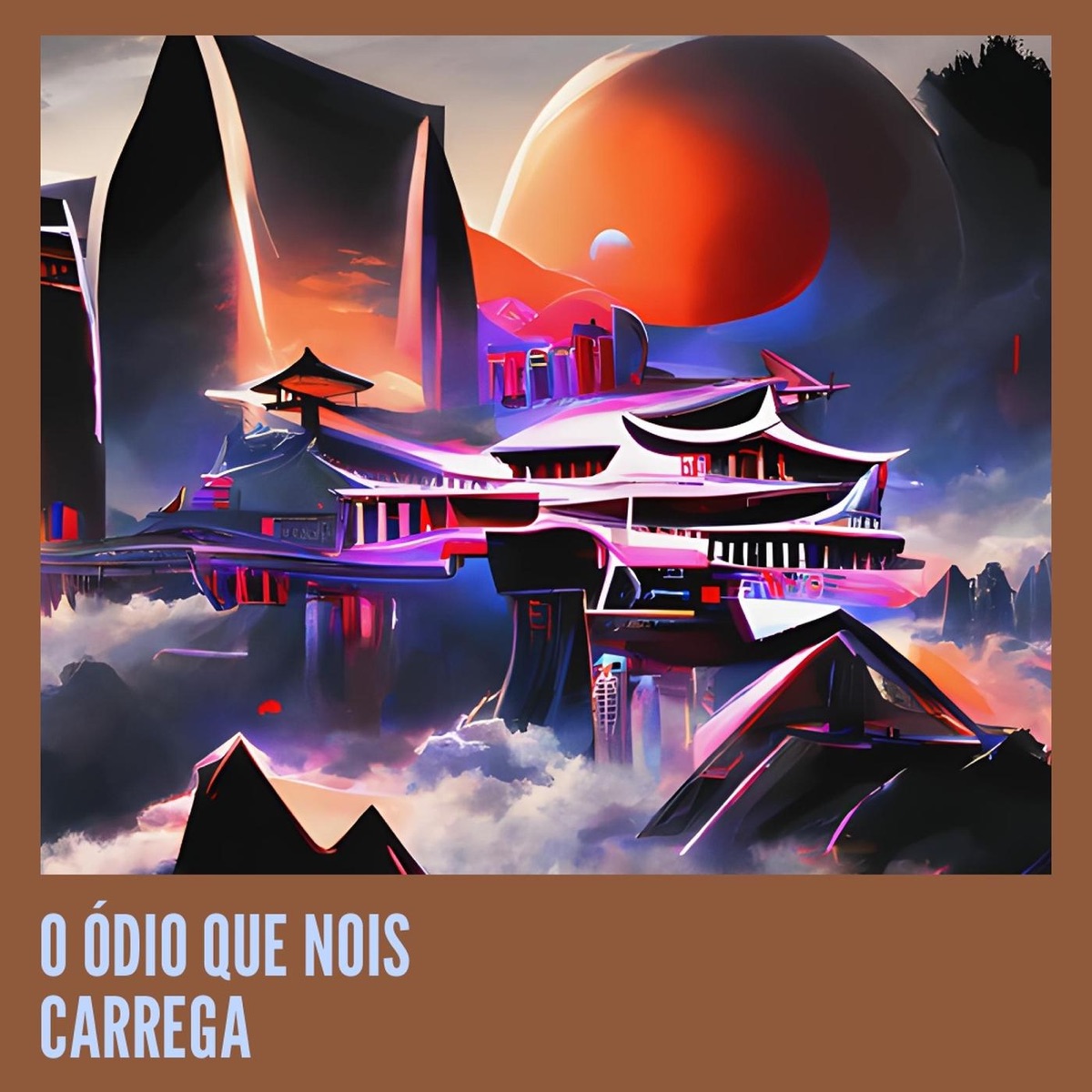 O Ódio Que Nois Carrega - Single by MC Jotabe & DJ Haal album cover