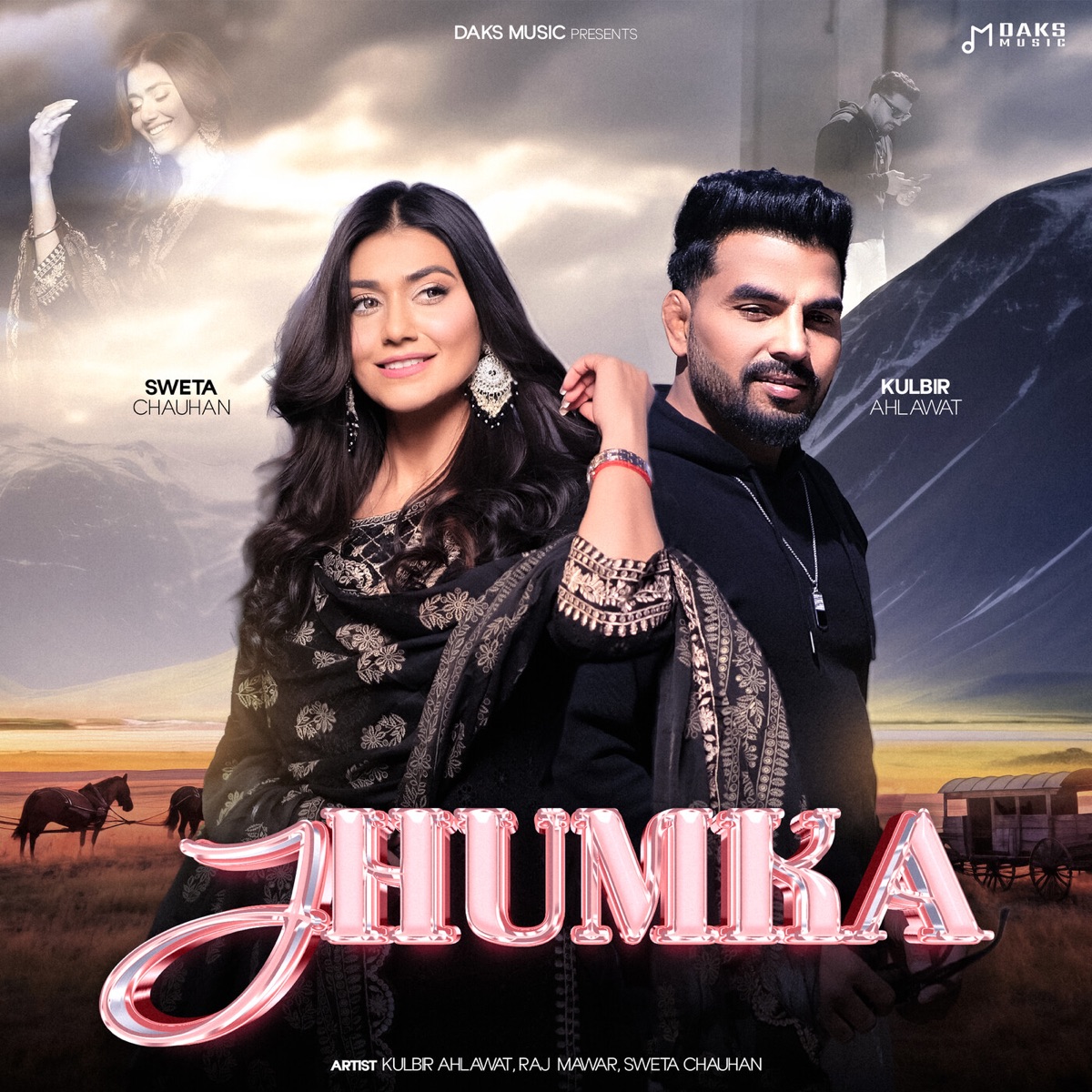 Jhumka - Single by Kulbir Ahlawat, Raj Mawar & Sweta Chauhan album cover