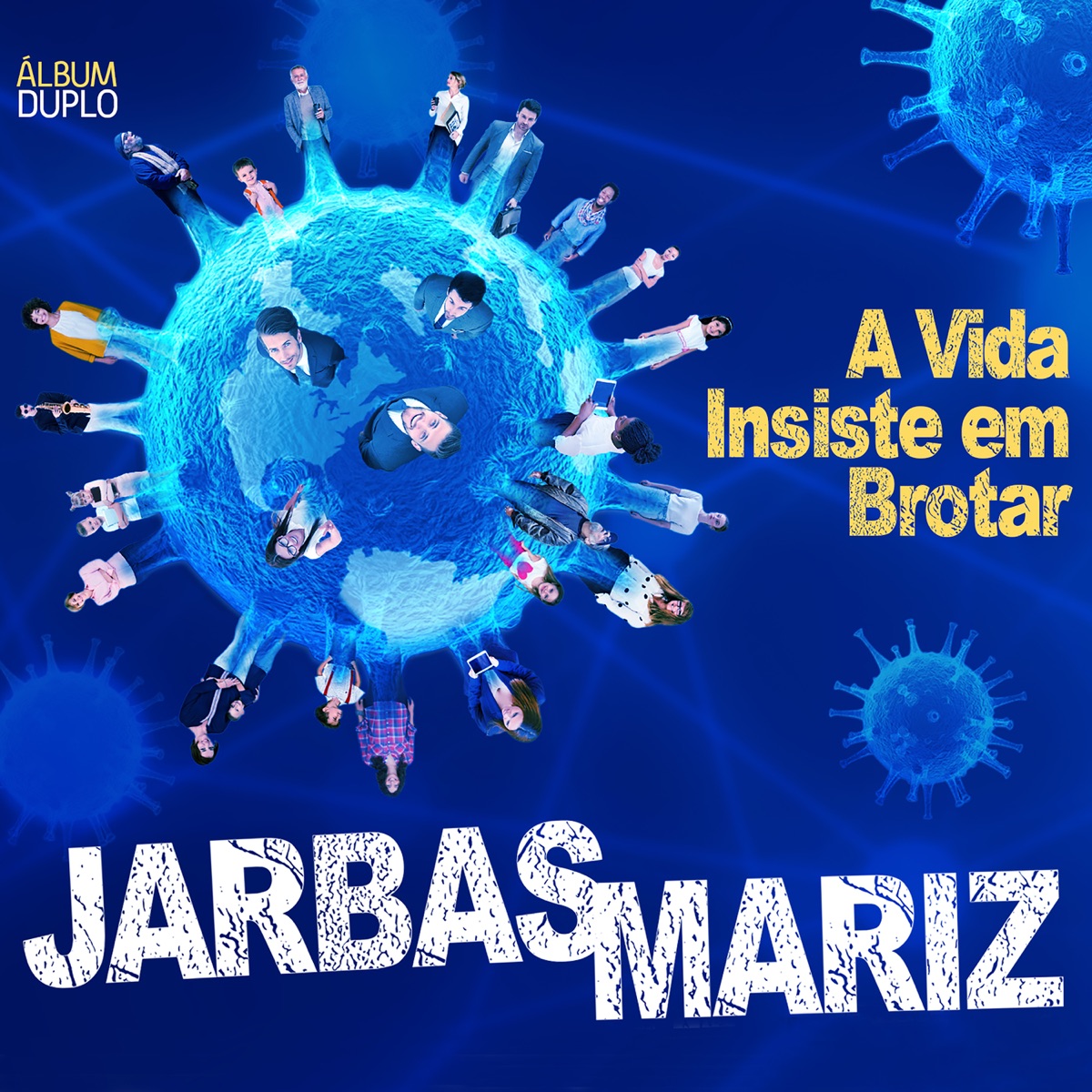 A Vida Insiste em Brotar by Jarbas Mariz album cover