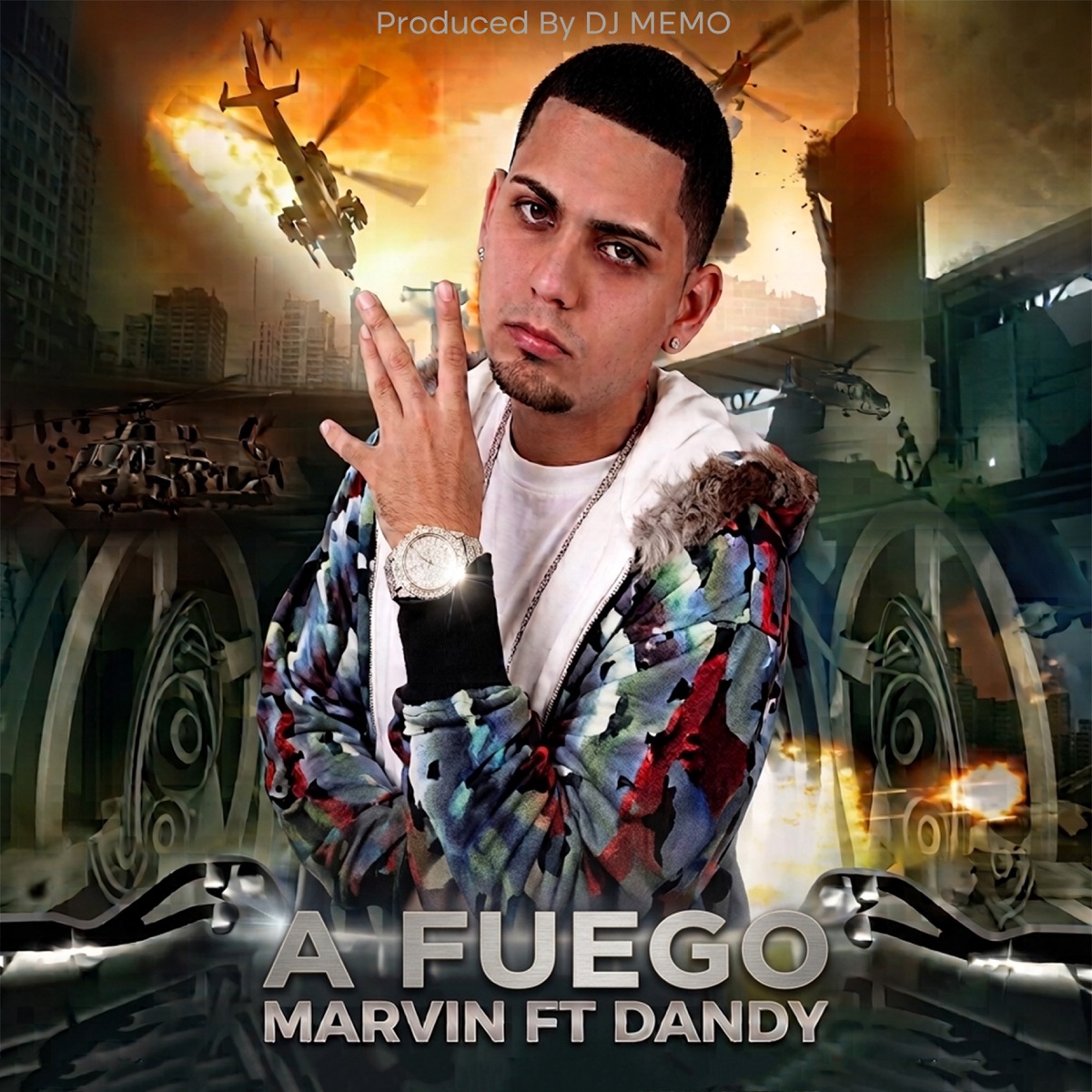 A Fuego (feat. Dandy) - Single by Marvin album cover