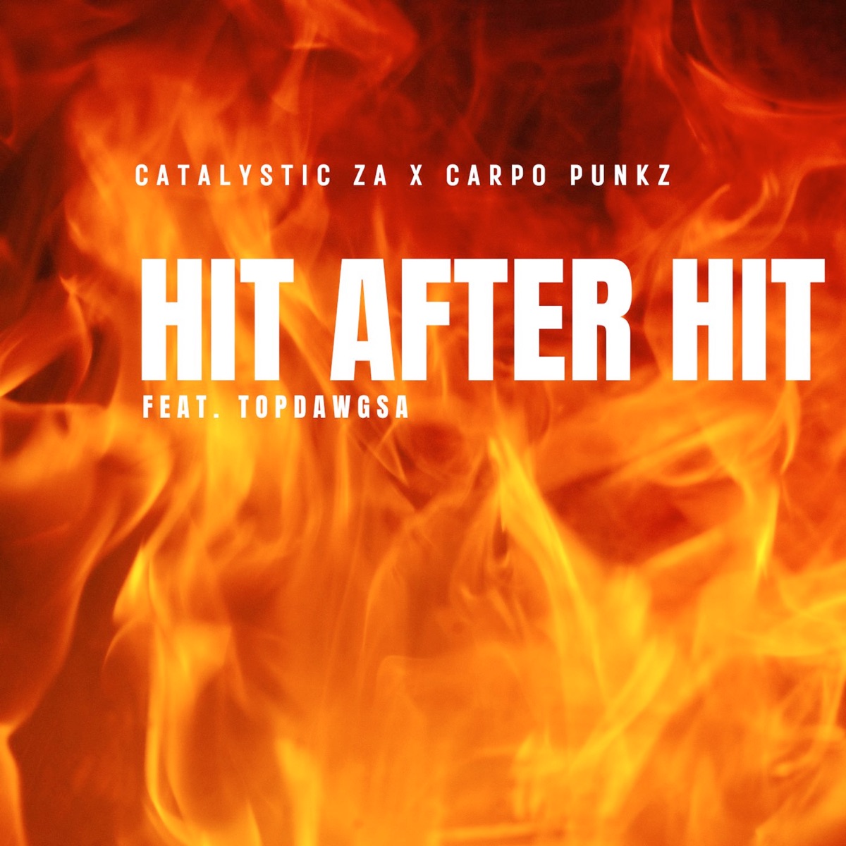 Hit After Hit (feat. TopDawg SA) - Single by Catalystic ZA & Carpo Punkz album cover
