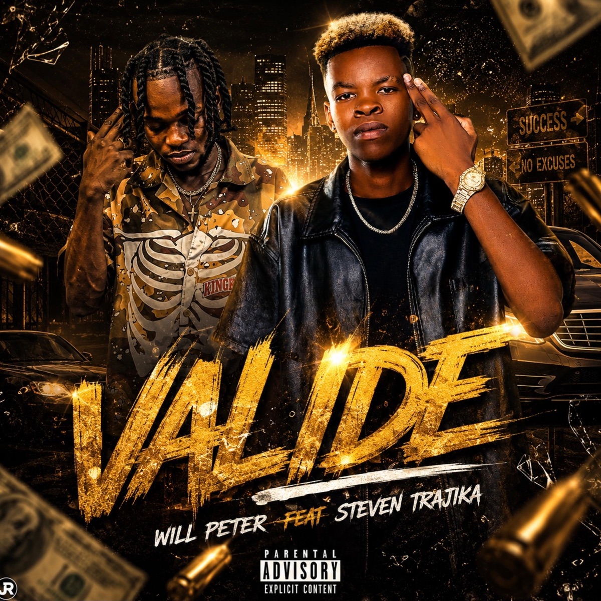 Valide (feat. wil peter) - Single by Steven Trajika album cover