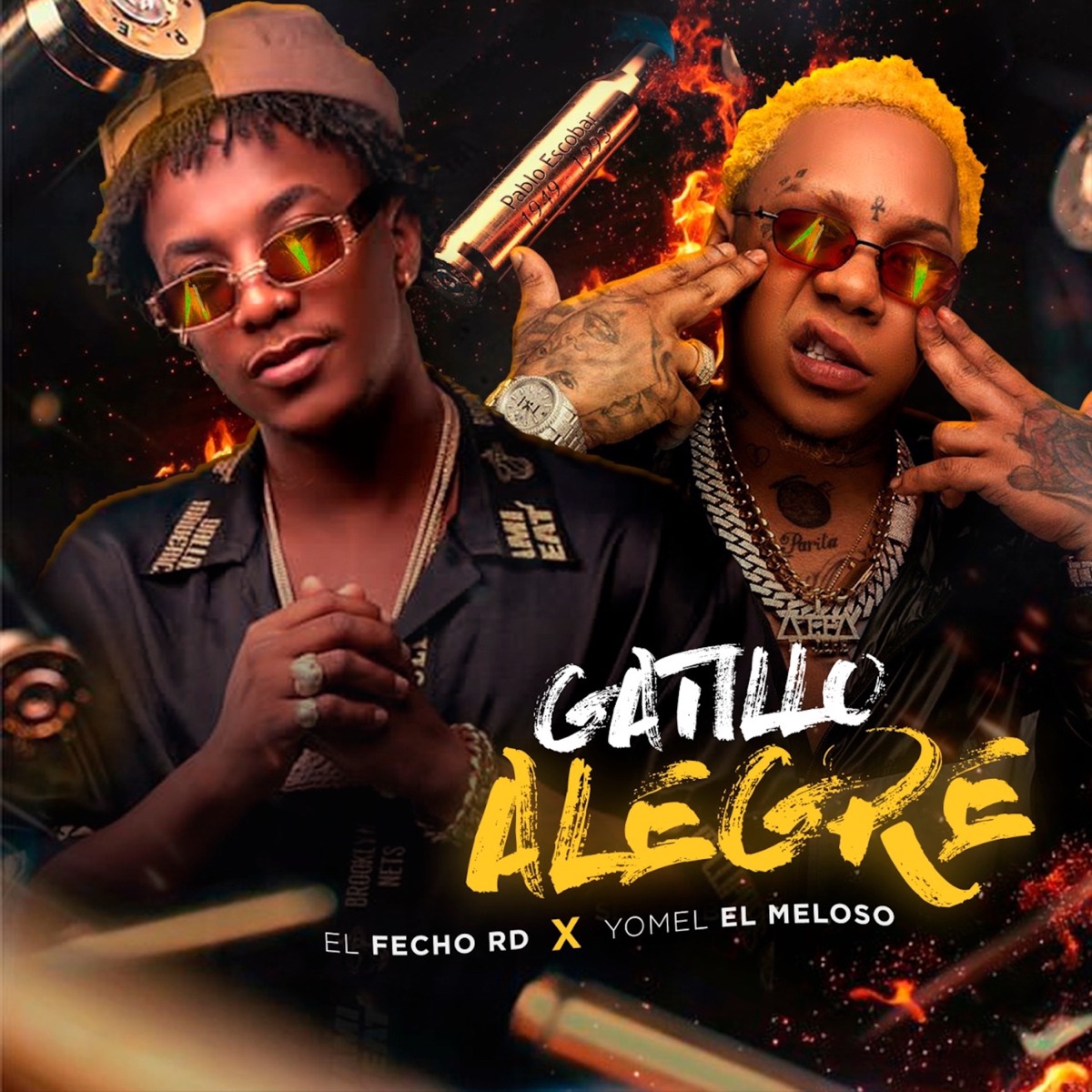 Gatillo Alegre - Single by El Fecho RD & Yomel El Meloso album cover