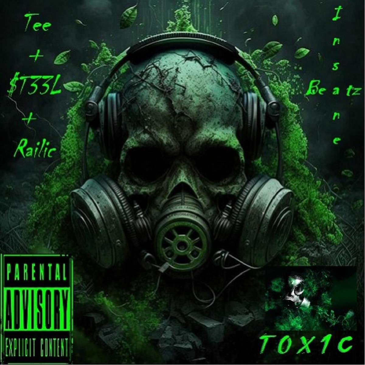T0X1C - Single by TEE, Railic & $T33L album cover