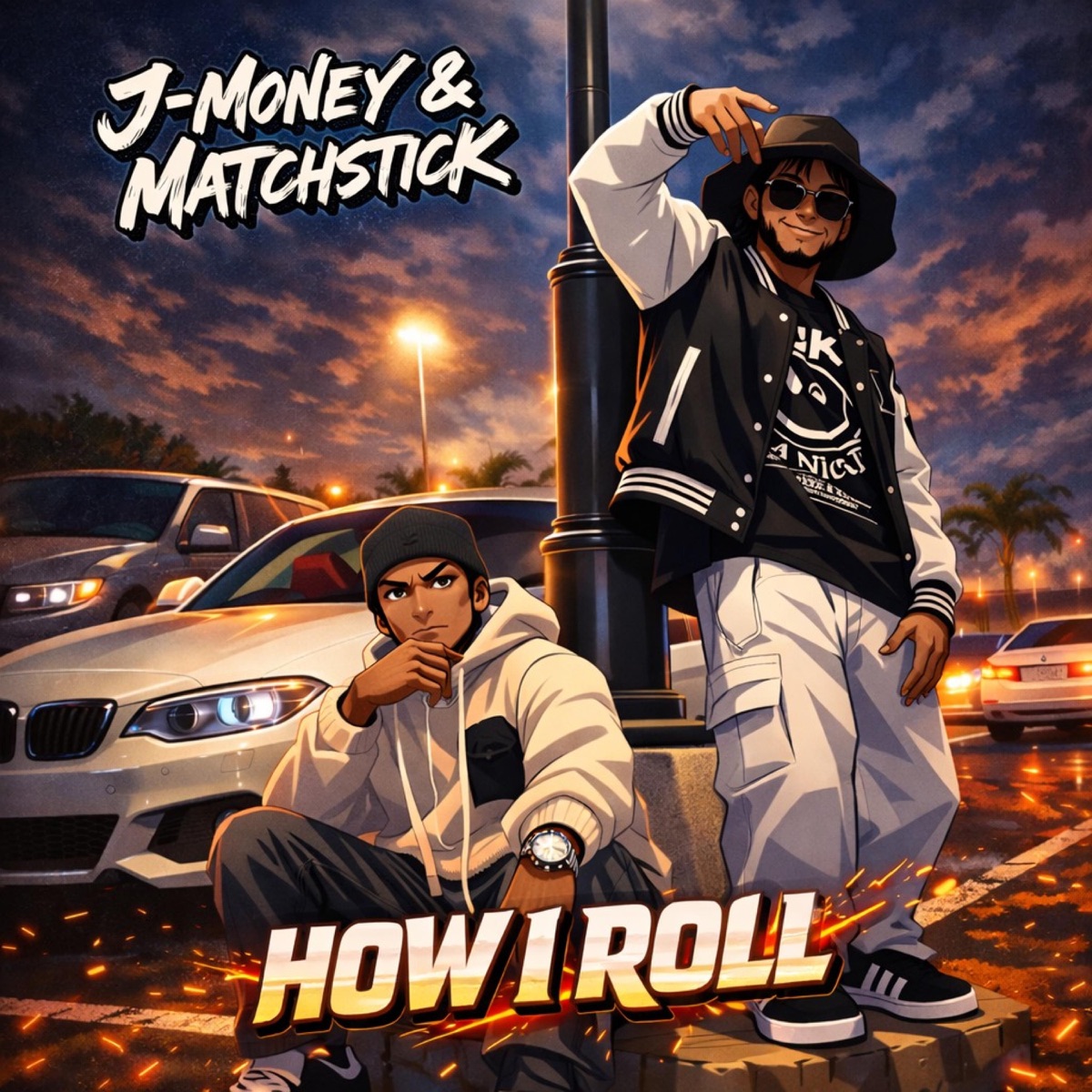 How I Roll (feat. Matchstick Zm) - Single by J-Money album cover