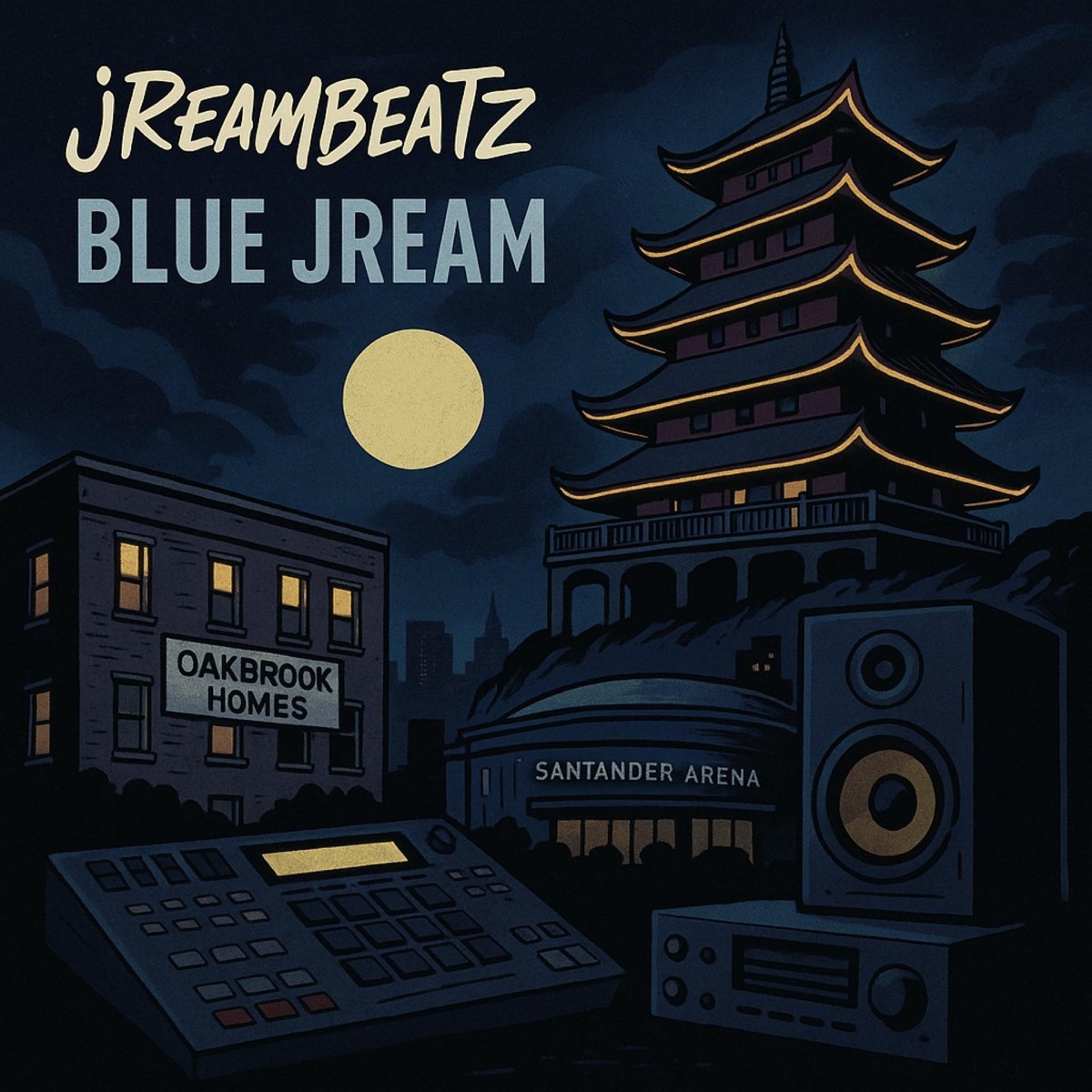 Blue Jream by Jreambeatz album cover