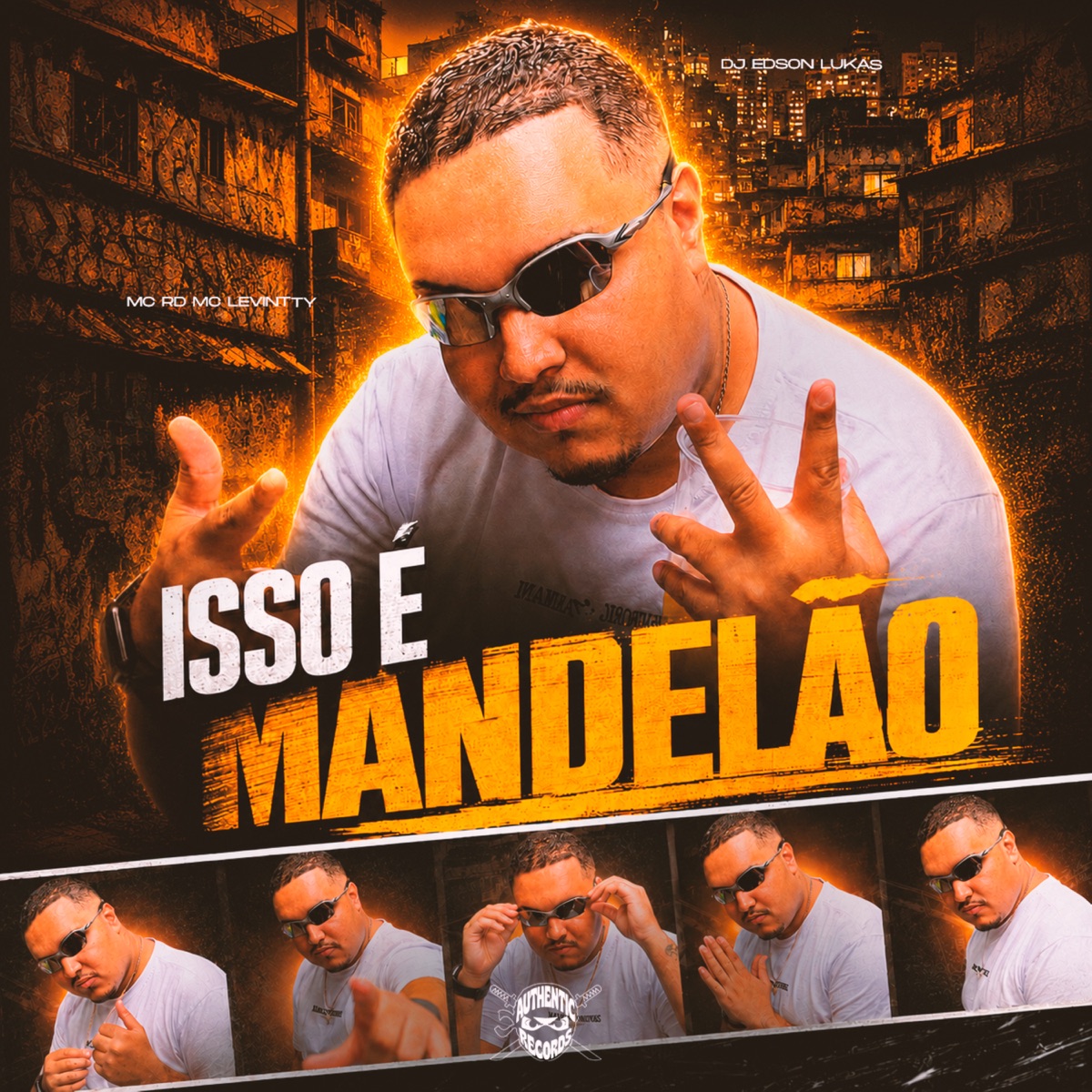 Isso É Mandelão - Single by Mc Rd & Mc levintty album cover