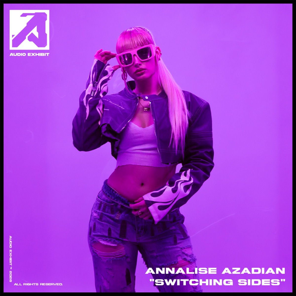 Switching Sides (Audio Exhibit Live Performance) - Single by Audio Exhibit & Annalise Azadian album cover