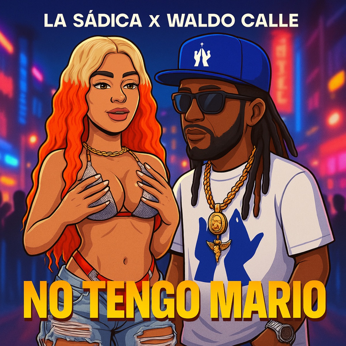 No Tengo Mario - Single by Waldo Calle & La Sadica album cover