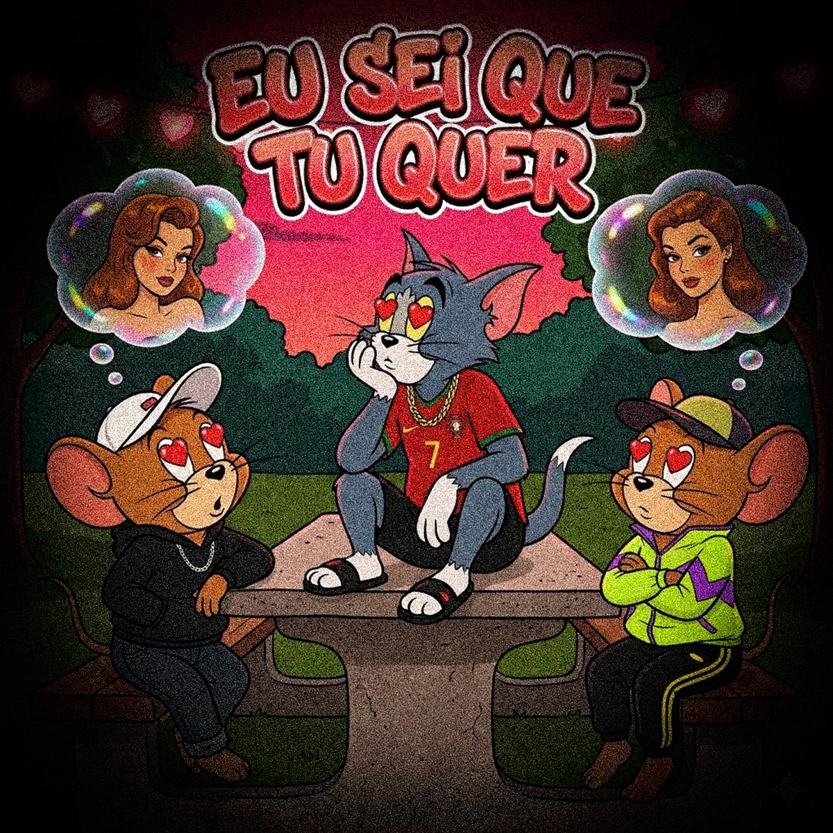 EU SEI QUE TU QUER - Single by Nandim Mc, MC Mv ofc, Casí & DJ Yuhn album cover