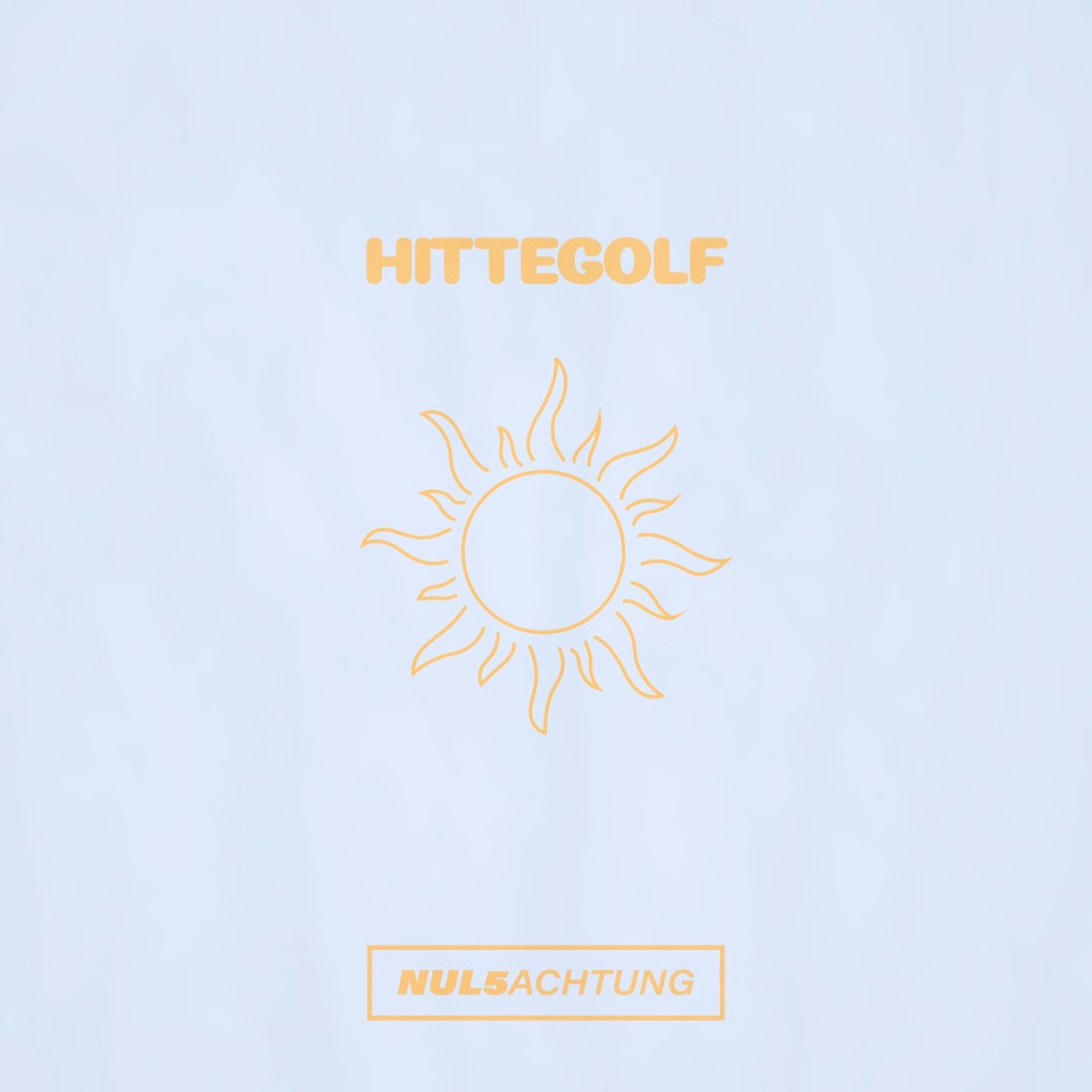 Hittegolf (feat. Kuo, Poelier & Hiemstrowski) - Single by NUL5ACHTUNG album cover