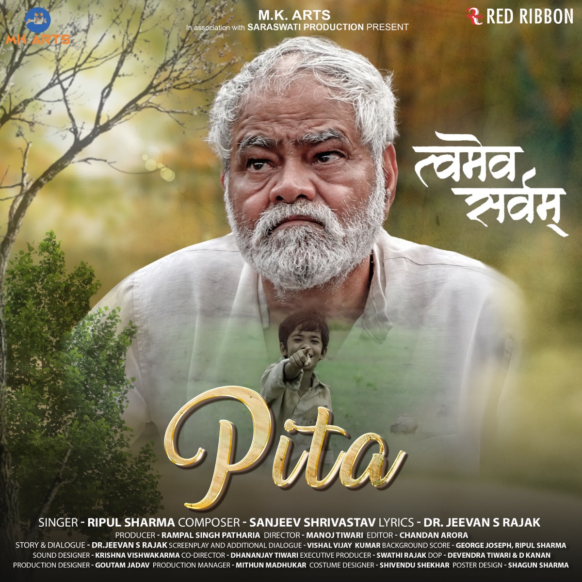 Pita (From "Tvameva Sarvam") - Single by Ripul Sharma, Sanjeev Shrivastav & Dr. Jeevan S. Rajak album cover