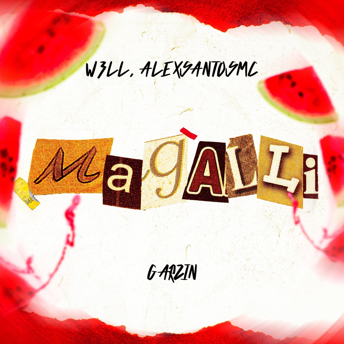 MAGALLI - Single by Garzin, W3LL & AlexSantosMc album cover