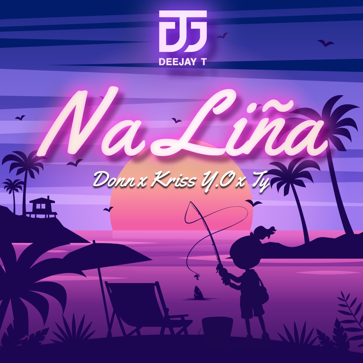 Na Liña (feat. Donn, Kriss Y.O & Ty) - Single by T-Drick album cover