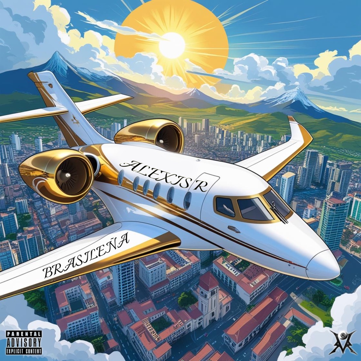 BRASILEÑA - Single by Alexis R. album cover