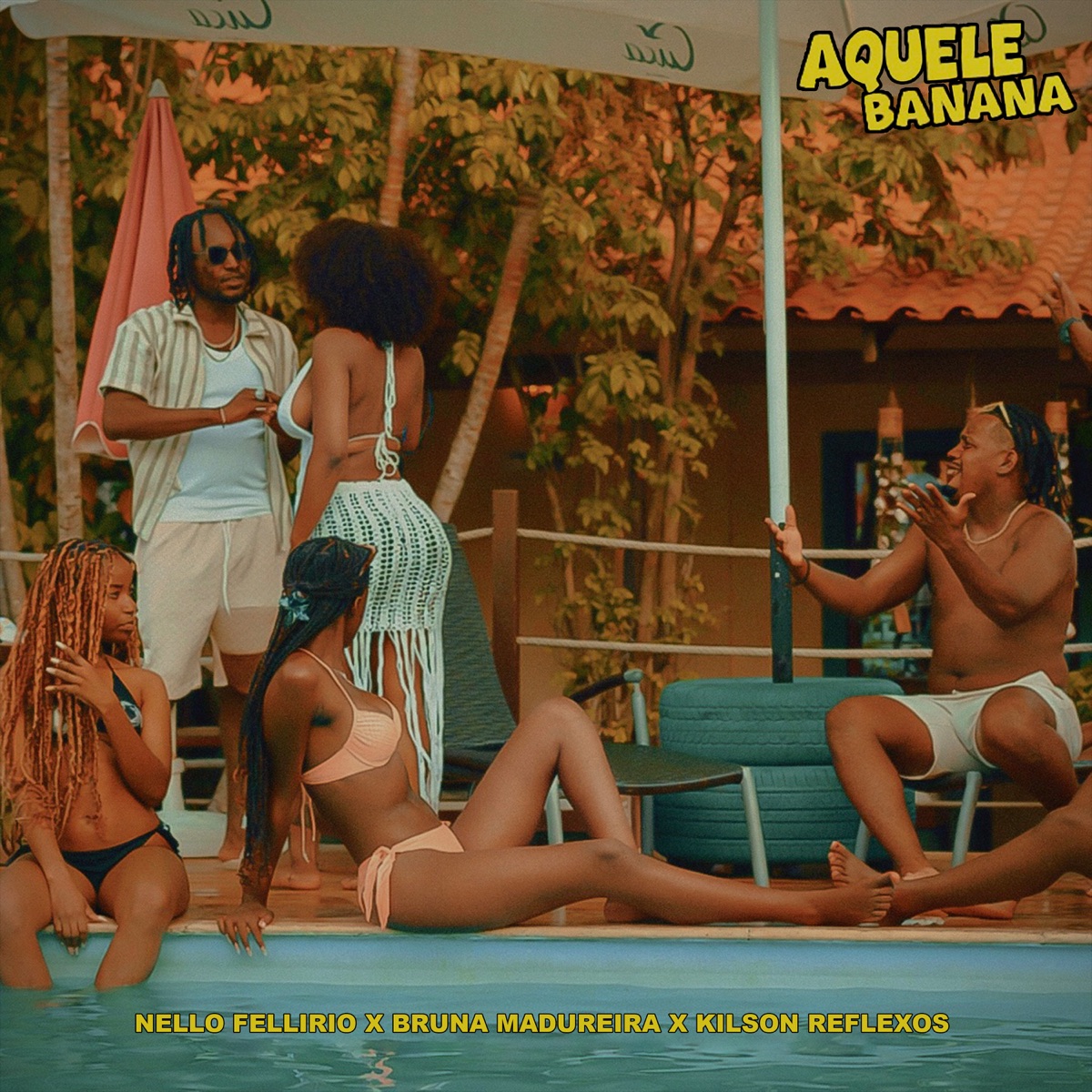 Aquele Banana - Single by Nello Fellirio, Bruna Madureira & Kilson Reflexo album cover