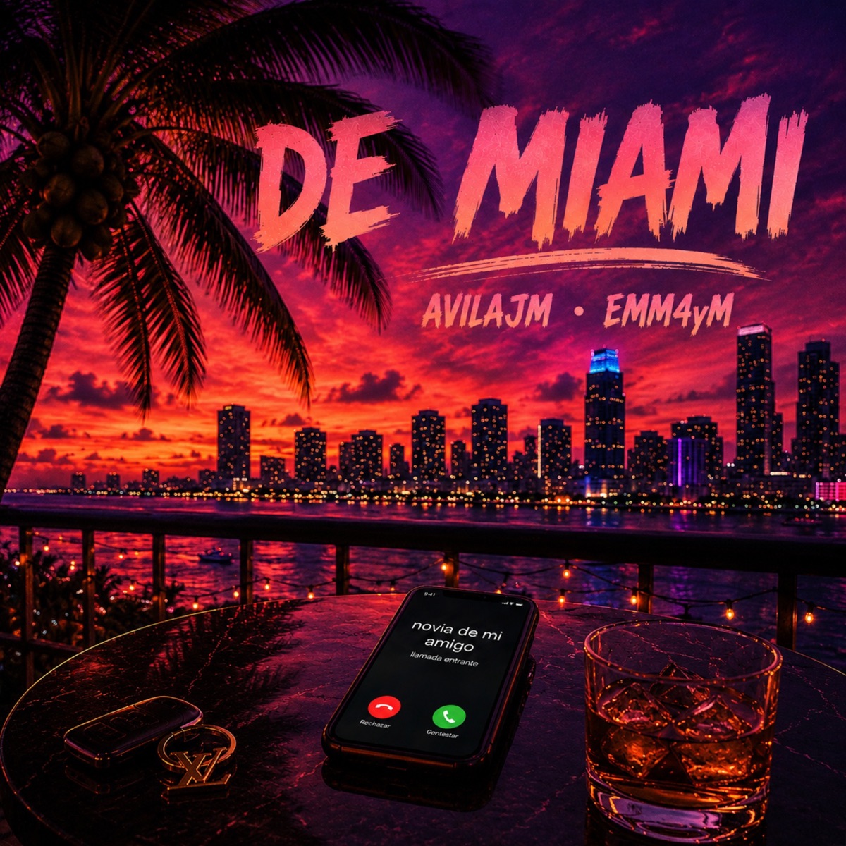 De Miami - Single by EMM4yM & ÁVILA JM album cover