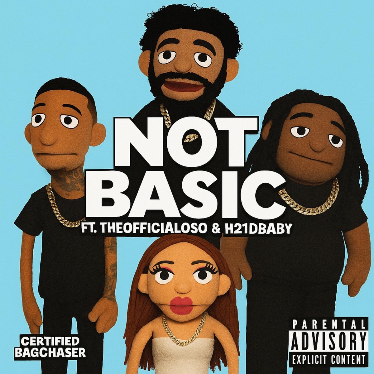 Not Basic (feat. TheOfficialOso & H21D Baby) - Single by D-Set album cover