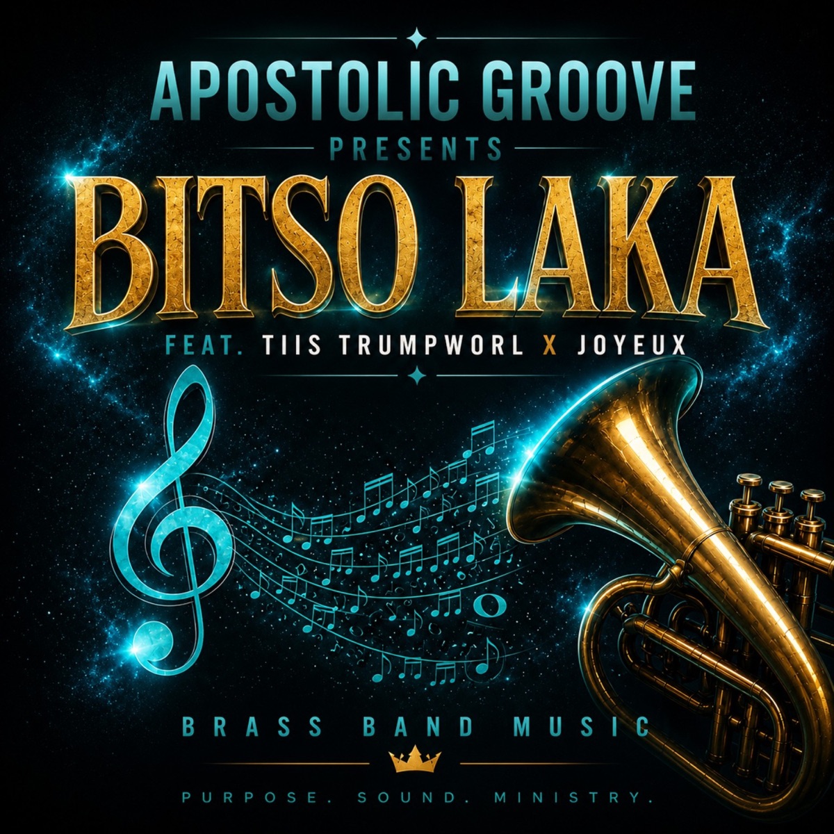 Bitso Laka (feat. Tiis_TrumpWorld & Joyeux_sa) - Single by Apostolic Groove album cover