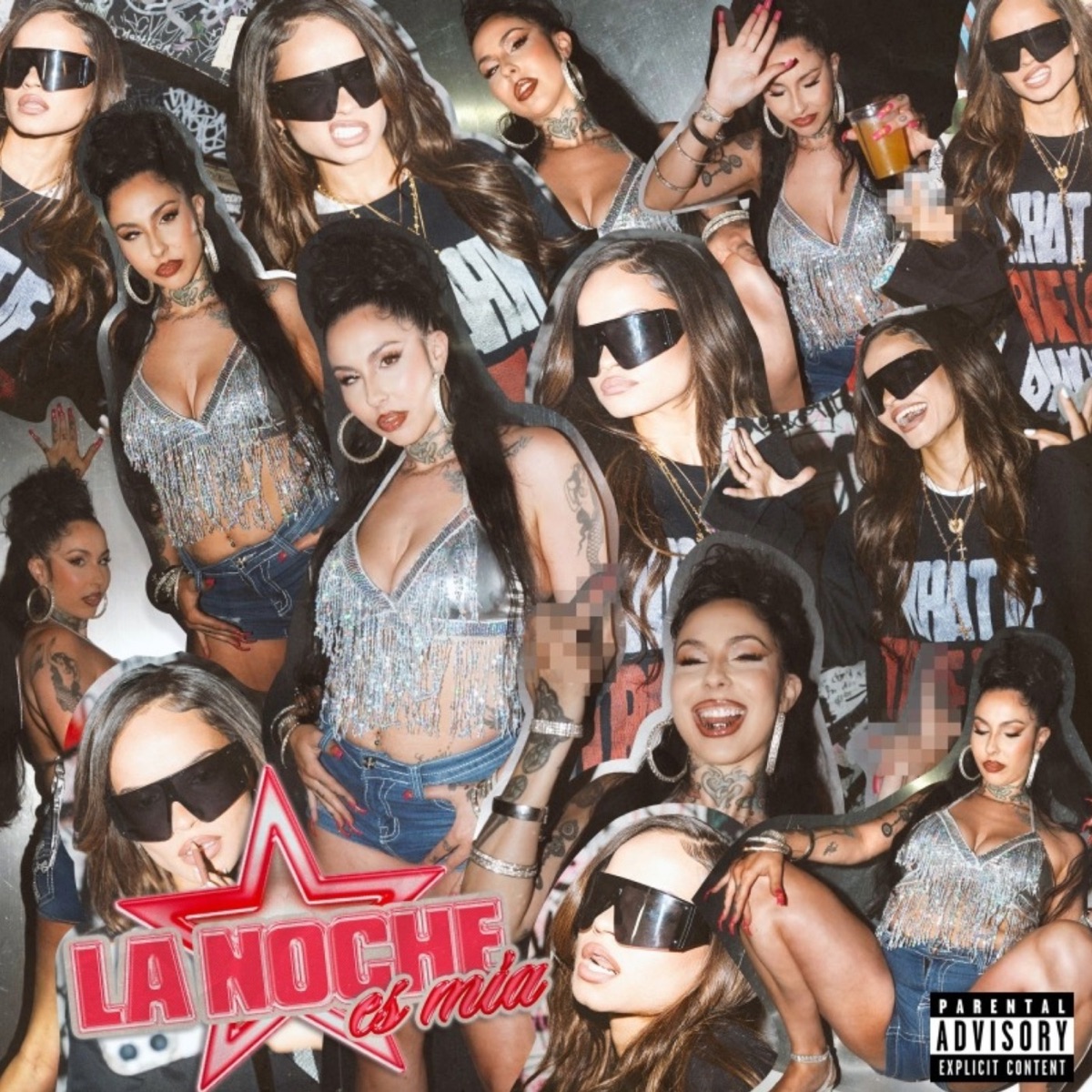 La Noche Es Mia - Single by La Goony & Aleesha album cover