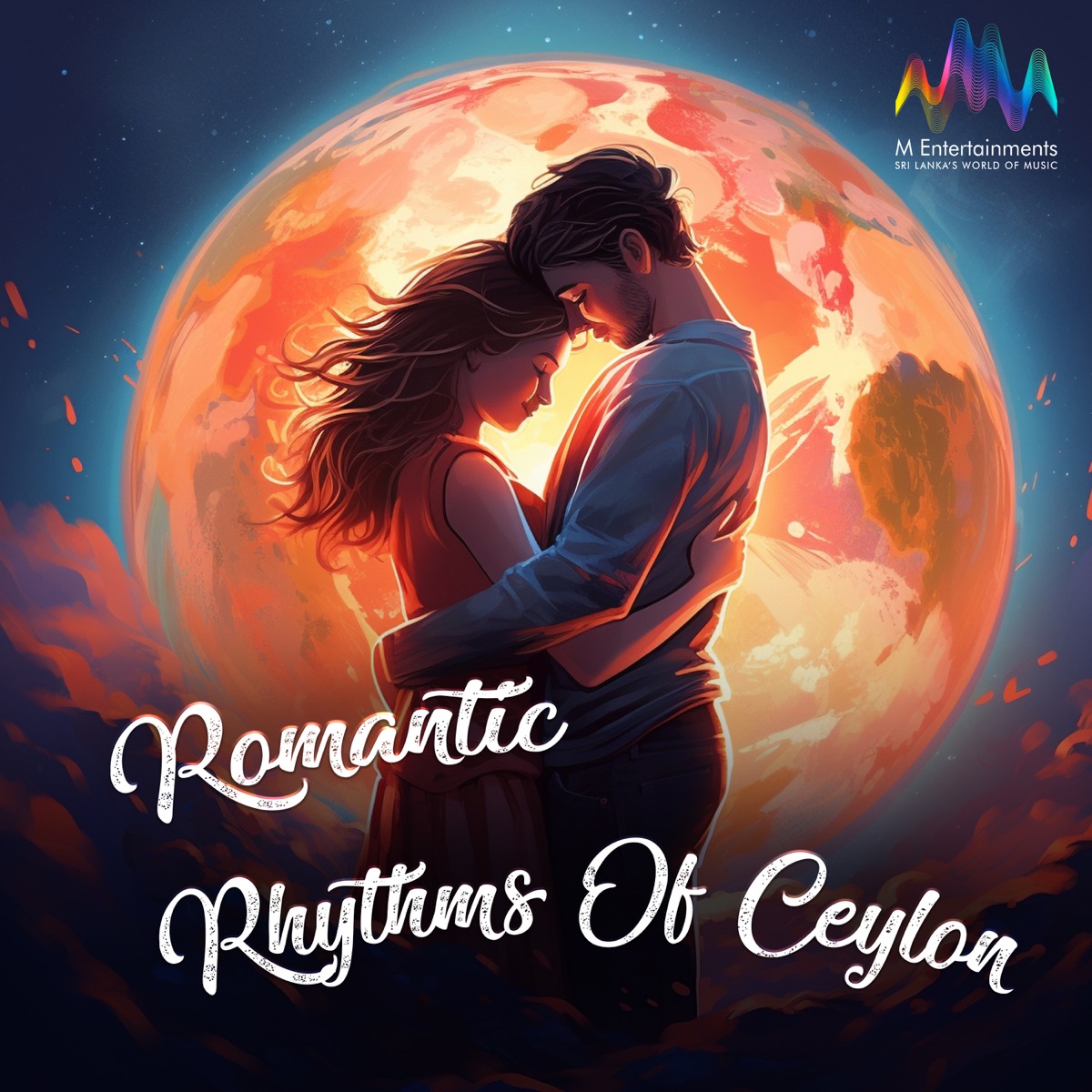 Romantic Rhythms of Ceylon by Sashika Nisansala, Damith Asanka & Roshan Fernando album cover