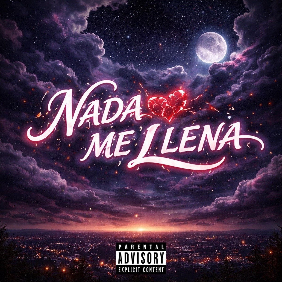 NADA ME LLENA - Single by AKM album cover