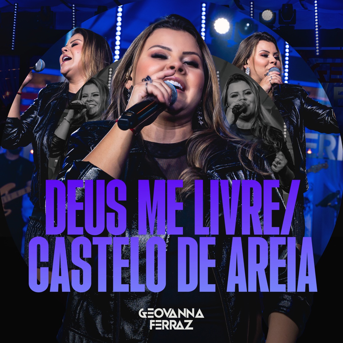 Deus Me Livre / Castelo De Areia (Ao Vivo) - Single by Geovanna Ferraz album cover
