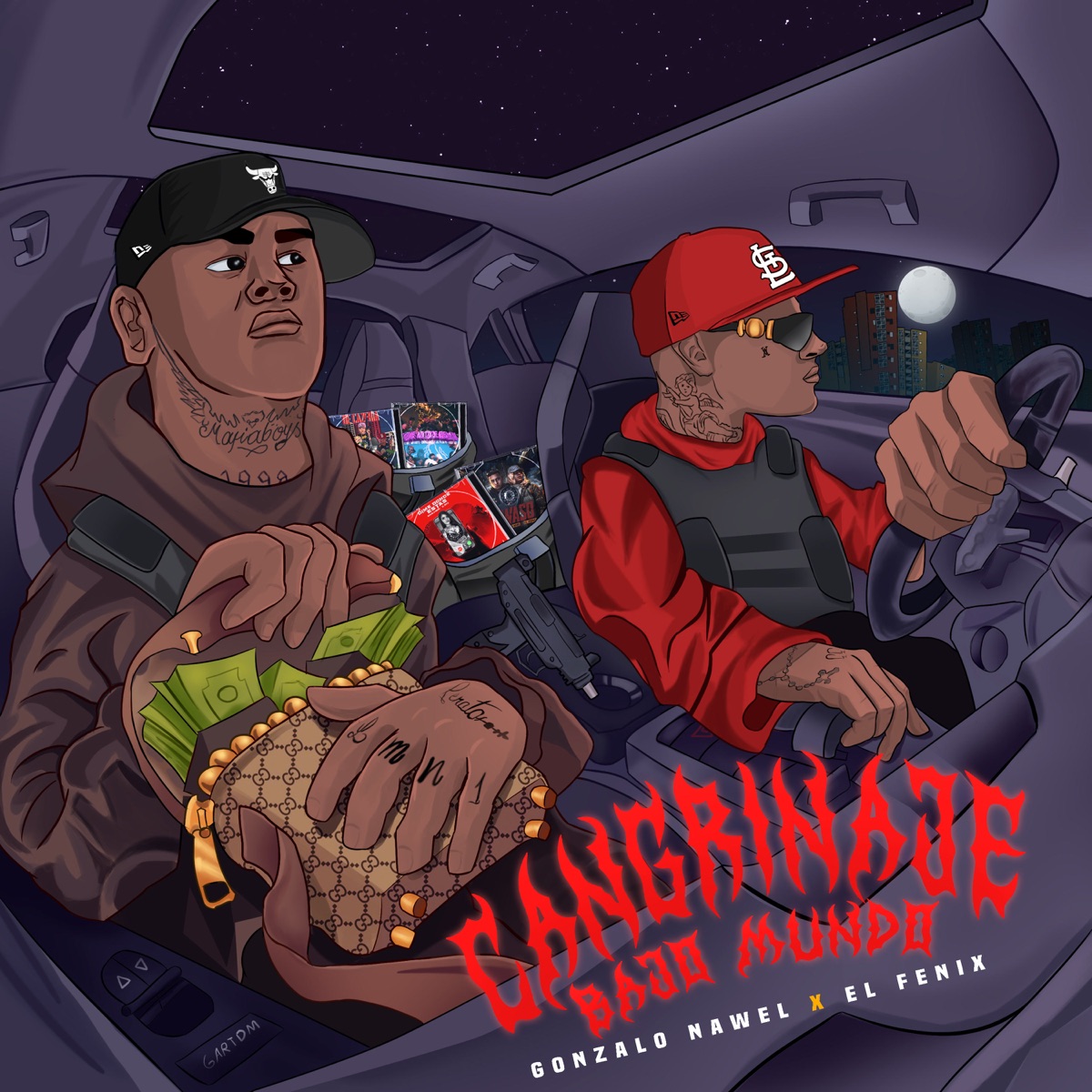 Cangrinaje del bajo mundo - EP by Gonzalo Nawel & El Fenix album cover