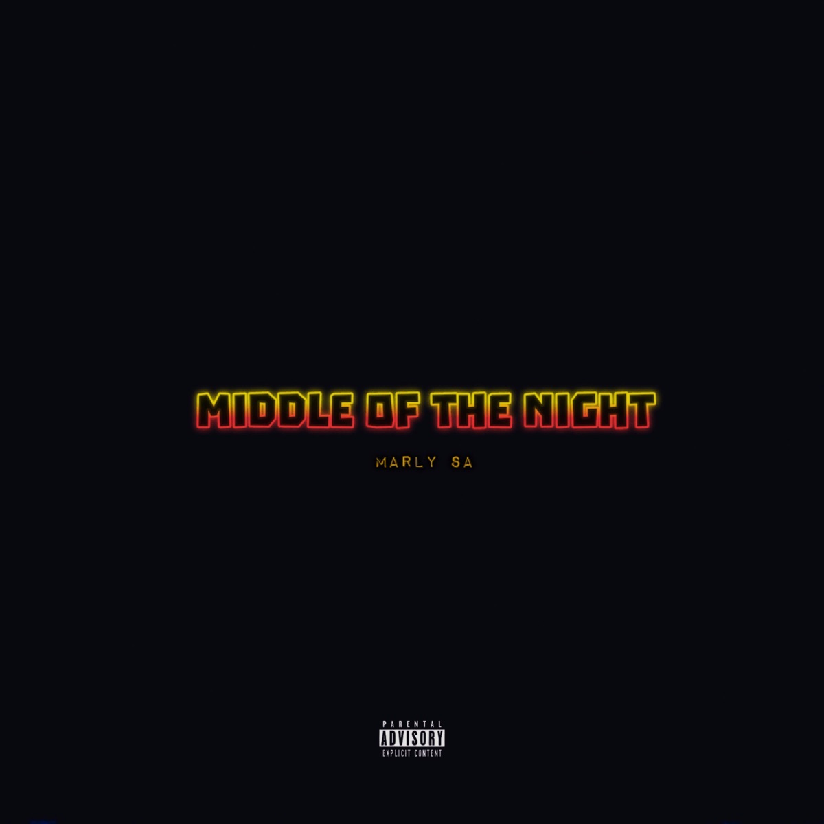 Middle of the Night - Single by Marly Sa album cover