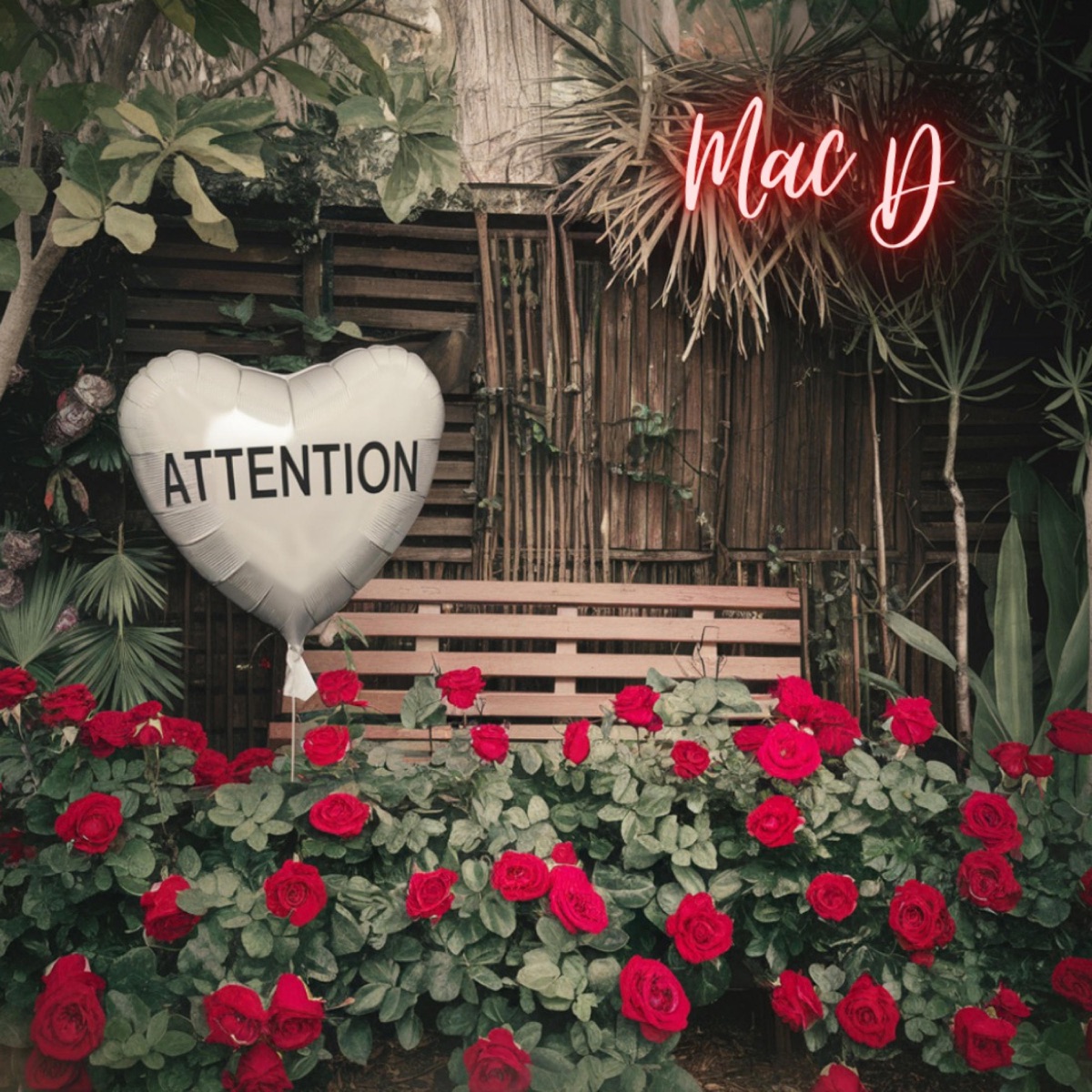 Attention - Single by MAC D album cover