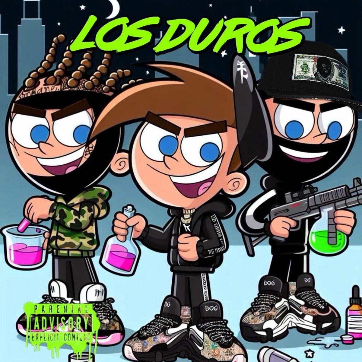 LOS DUROS (feat. Adriel JR & L'Insane) - Single by G ROME album cover