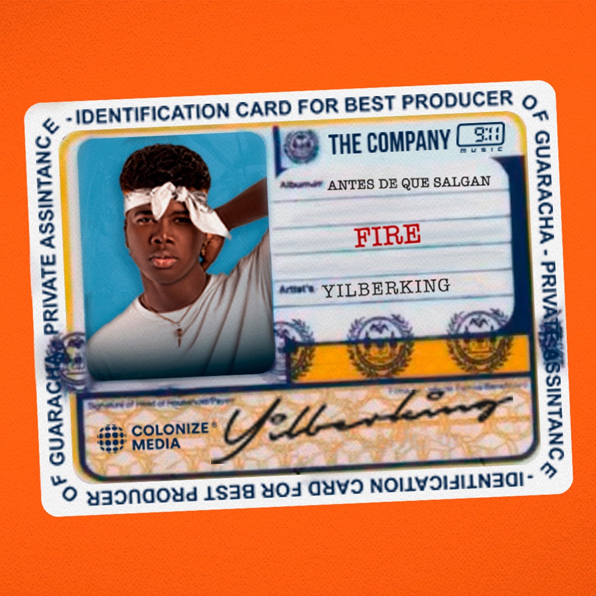 Fire - Single by Yilberking album cover