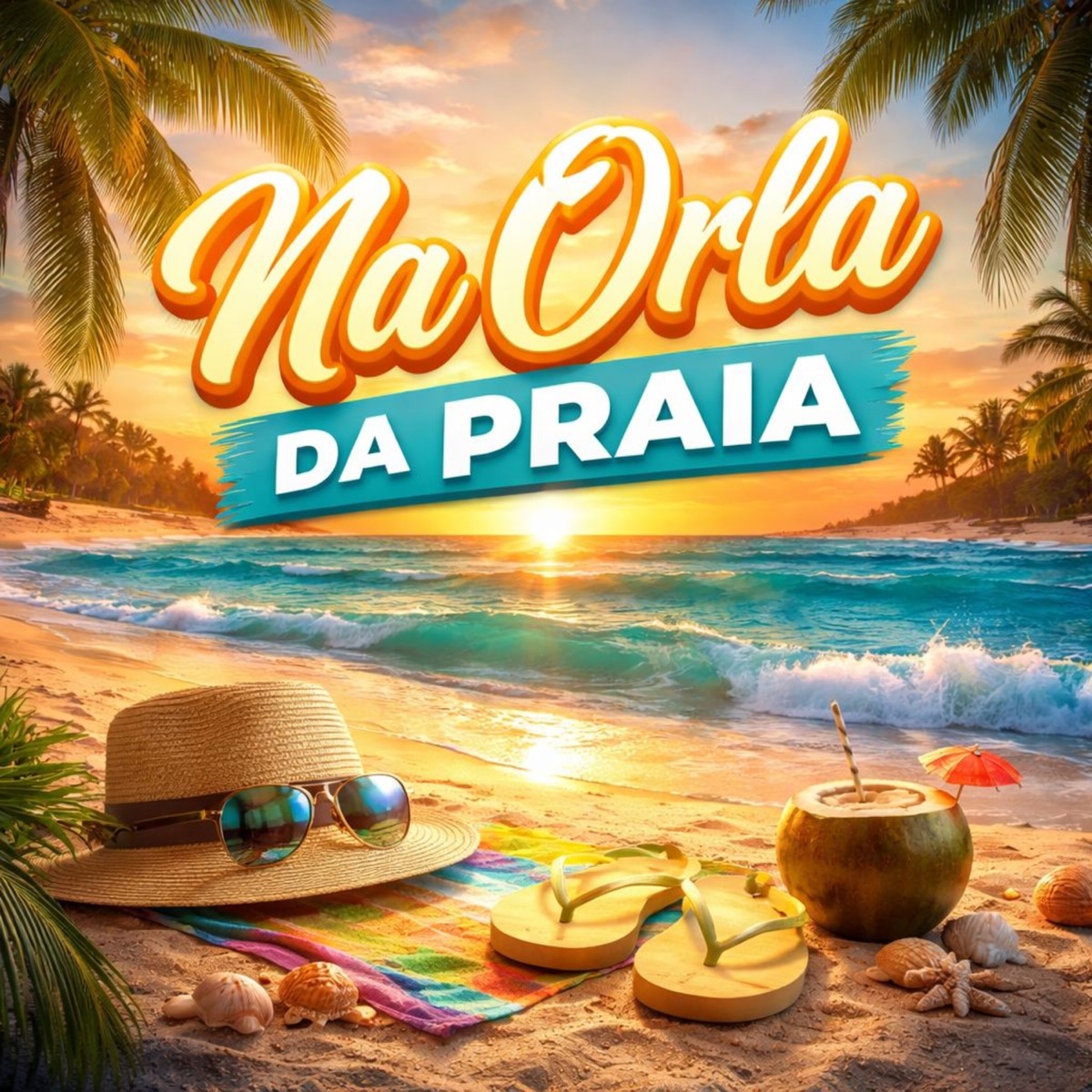 Na Orla da Praia - Single by Mc Pedrinho da Dc, MC HENRY & GH album cover